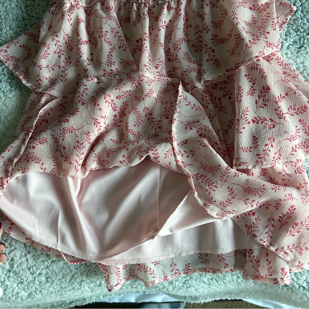 Trixxi Pink Ruffled Mini Dress - Picture 6 of 6